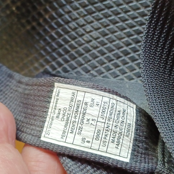 Chaco Mens Sandals, 8 - Picture 4 of 7